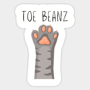 Toe Beanz Sticker